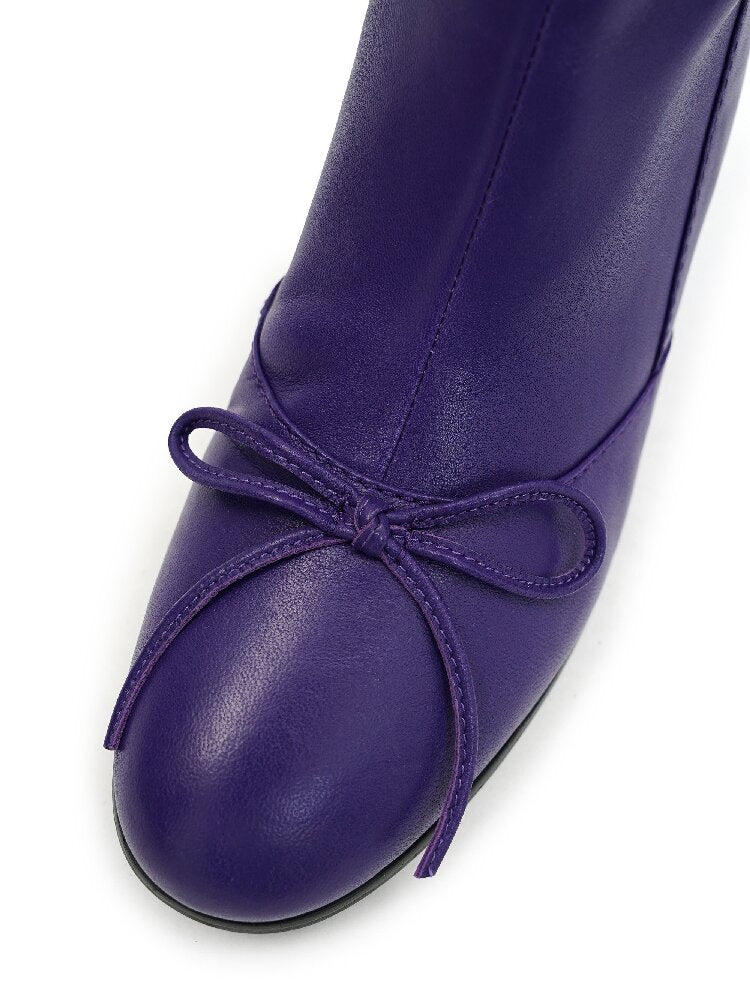 Sheepskin Ballet Stiletto Boots【s0000016129】