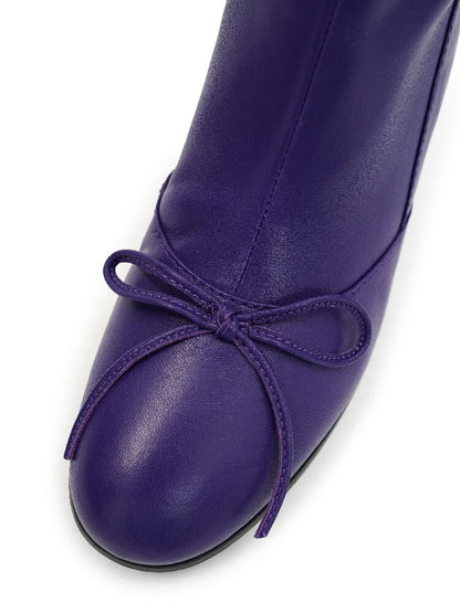 Sheepskin Ballet Stiletto Boots【s0000016129】