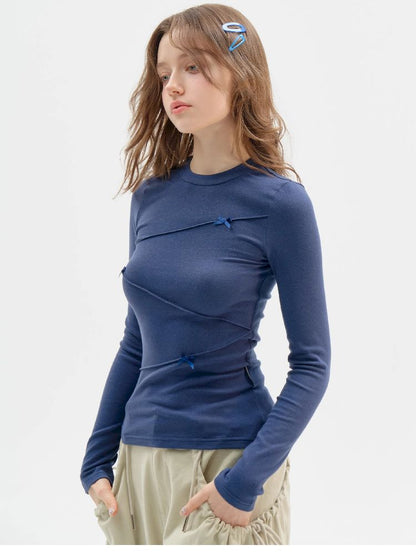 Long Sleeve Slim Bottom Shirt【s0000012216】