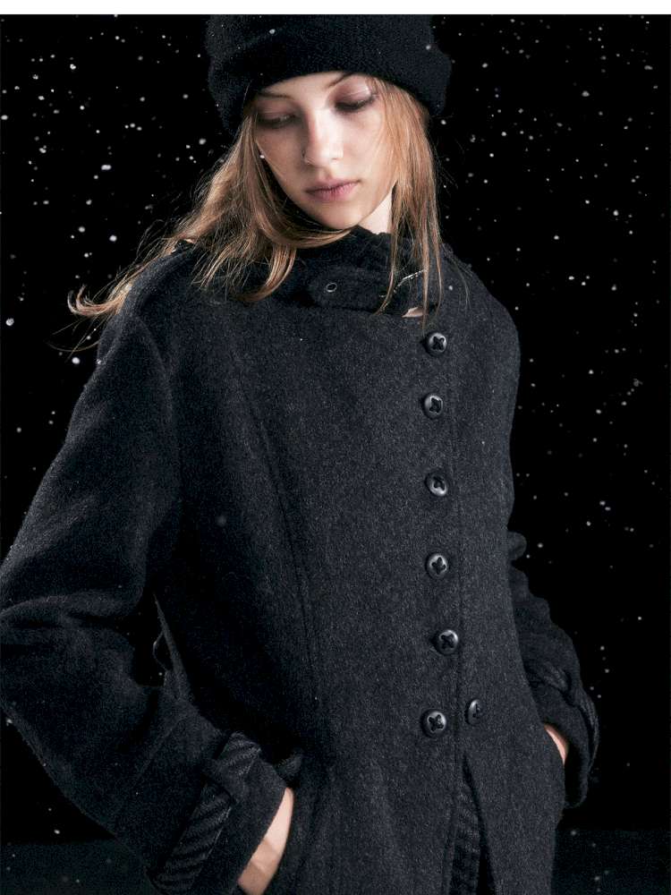 Court Knight Vest Tweed Coat【s0000014670】