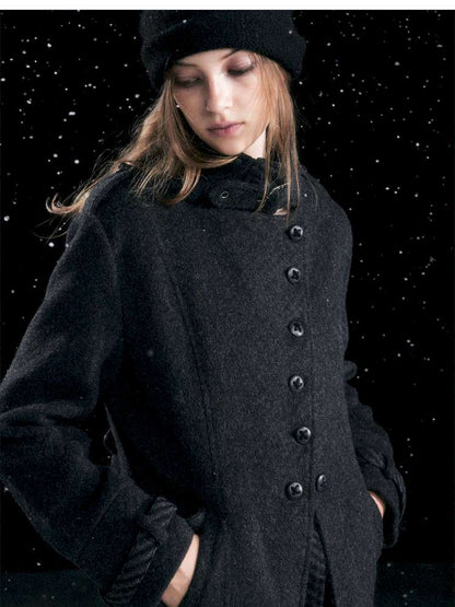 Court Knight Vest Tweed Coat【s0000014670】