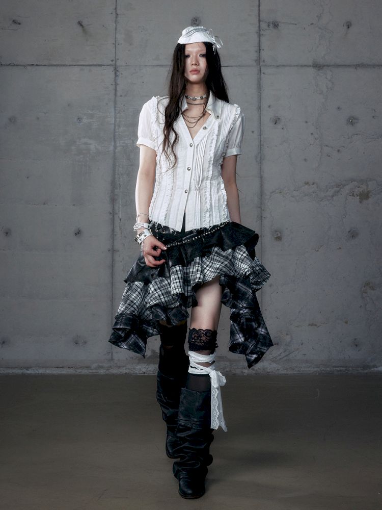 Scrappy Sunscreen Long Sleeve Shirt【s0000013470】