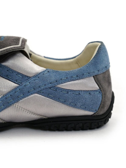 Stretch Satin Panelled Trainers【s0000016127】