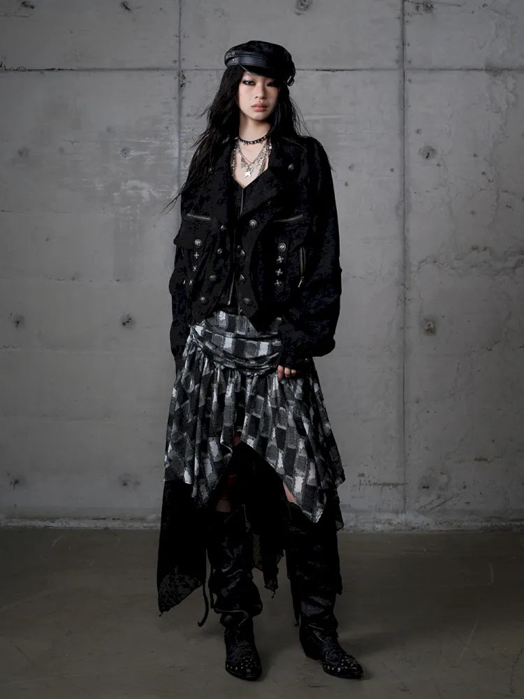 Faux Two-Piece Functional Jacket【s0000014115】