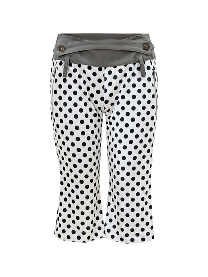 Polka dot wide-leg casual pants【s0000013180】