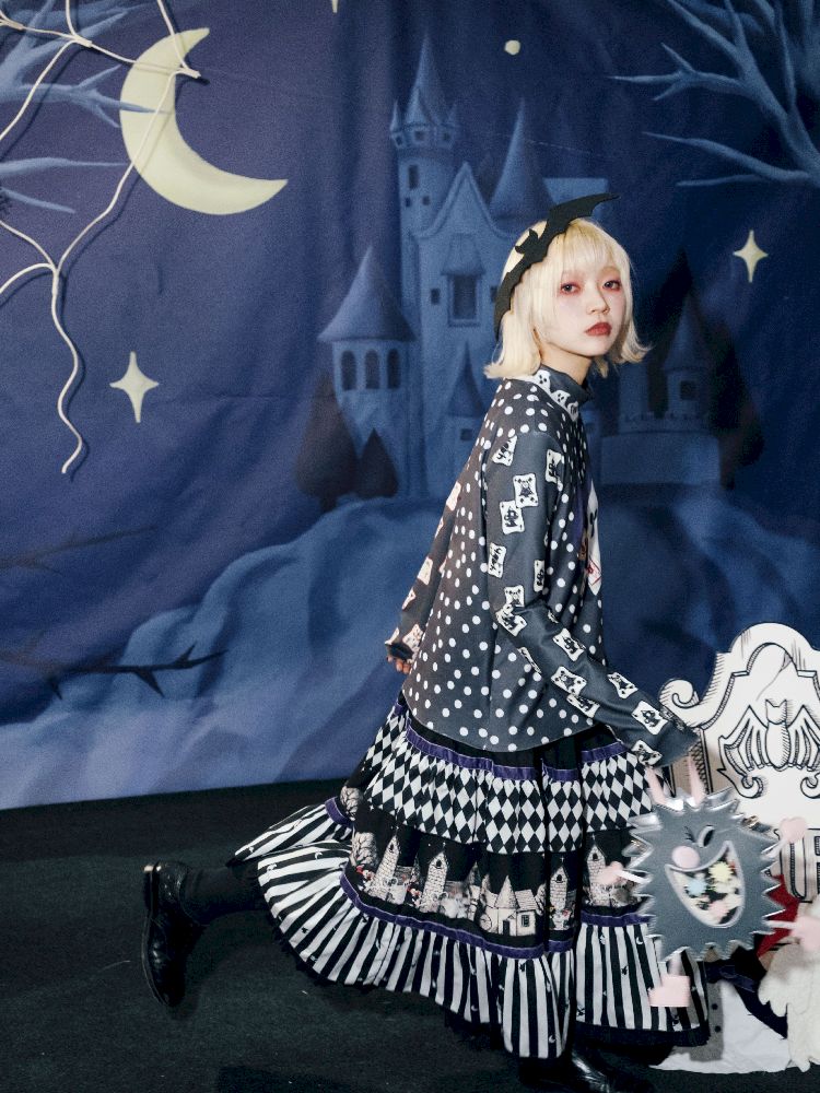 Dark Witch Cake Half Skirt【s0000011561】