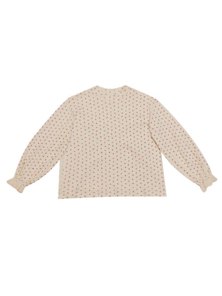 Knit Jacquard Bottom Shirt【s0000010345】