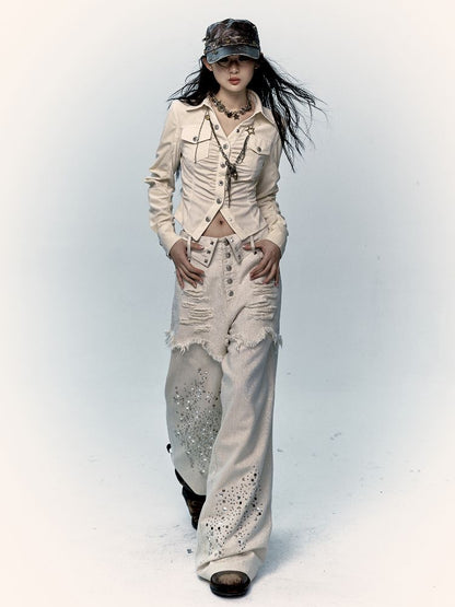 Loose Wide Leg Pants【s0000011433】