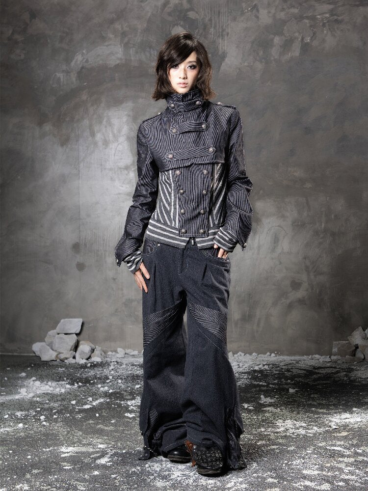 Fake Two Denim Patchwork Jacket【s0000015947】