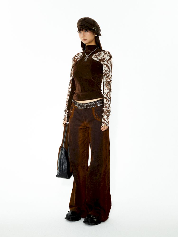 Casual skinny straight leg pants【s0000006273】