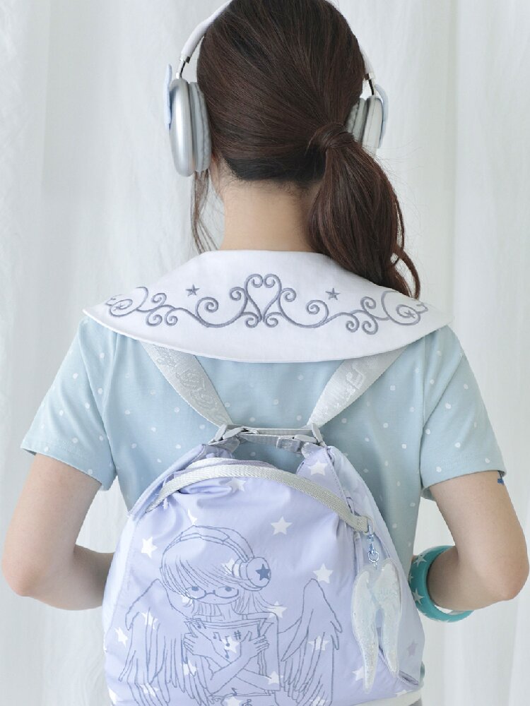 Double Sided Angel Star Multifunctional Bag【s0000017480】