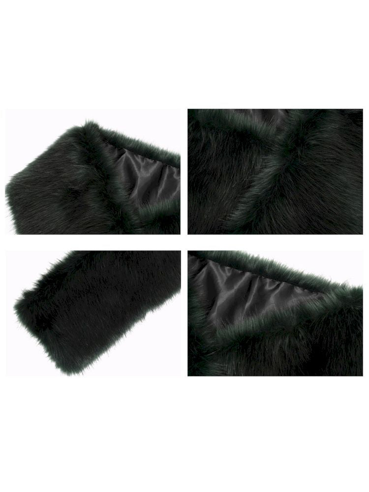 Eco-friendly fur shawl outwear【s0000006629】