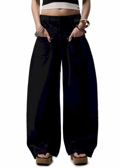 Old washed scimitar jeans【s0000012391】