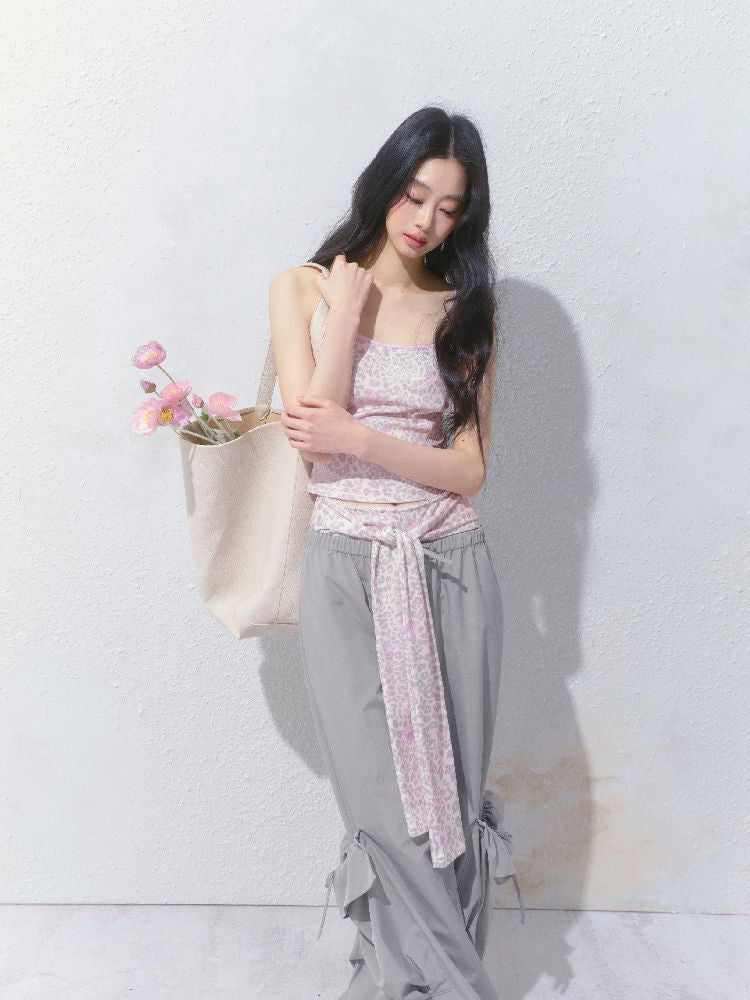 Camisole Top Strappy Shorts Set【s0000012150】