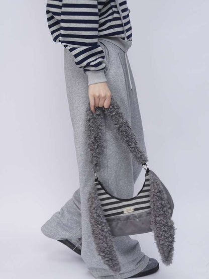 Rabbit Plush Versatile Commuter Crossbody Bag【s0000014618】