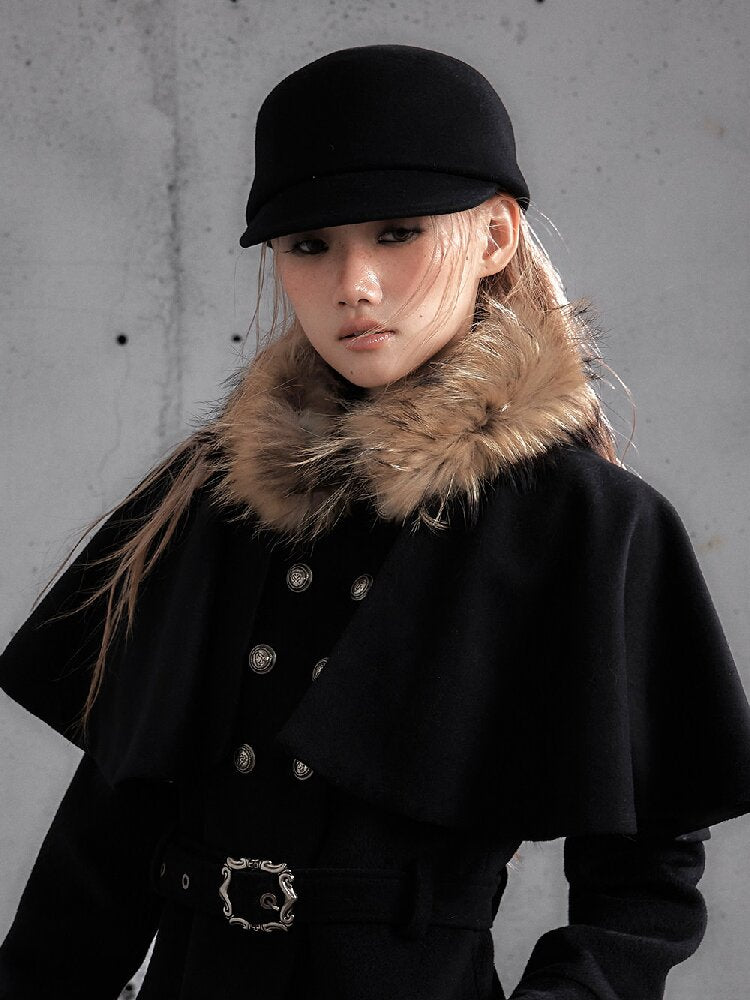 Genuine Fur Warm Furry Scarf【s0000019158】