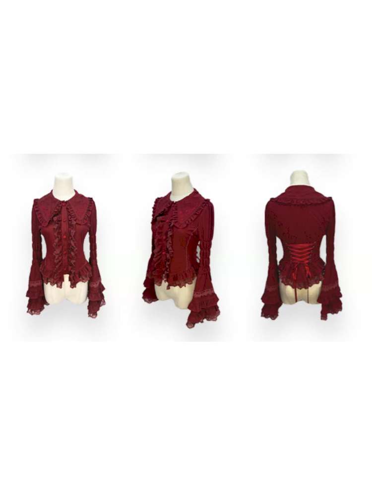 Dark Lolita Lace Mesh Sundress Dress【s0000014684】