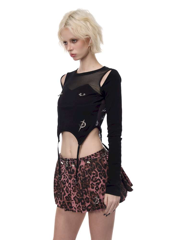 Structure Assembly Mesh T-shirt【s0000015122】