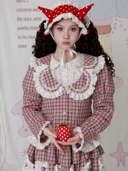Old-fashioned Lolita cute girl niche top【s0000014103】