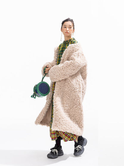 Hooded Cotton Clip Long Loose Jacket【s0000011311】