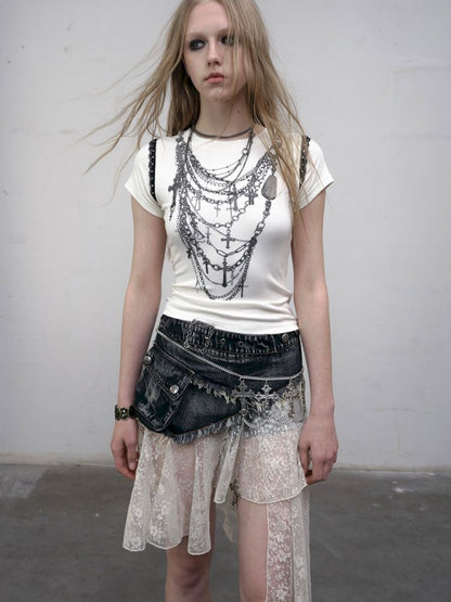 Two Wear Short Sleeve T-Shirt【s0000012619】
