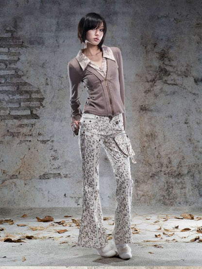 V-Neck Pullover Long-Sleeve Knit Top【s0000014492】