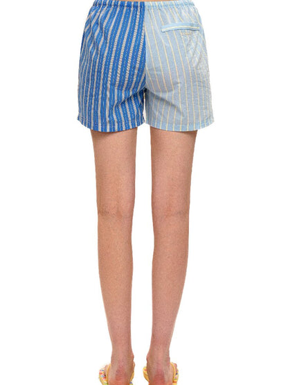 Striped Beaded Bikini Shirt Pants【s0000017415】