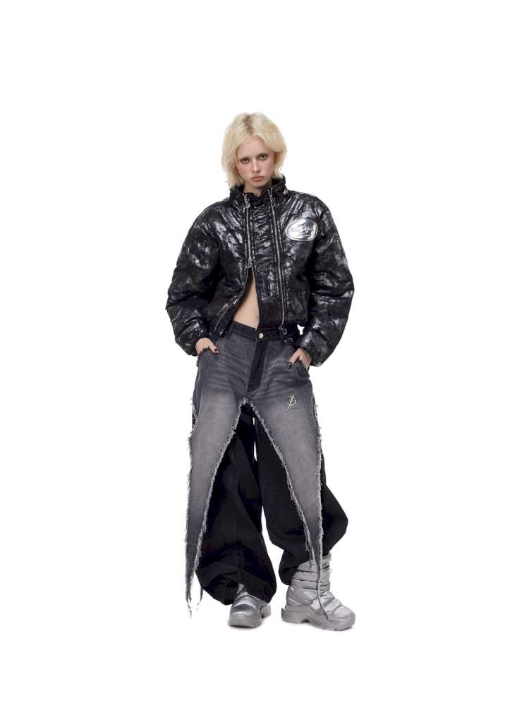 Electric Moon Punk Washed Jeans【s0000015124】