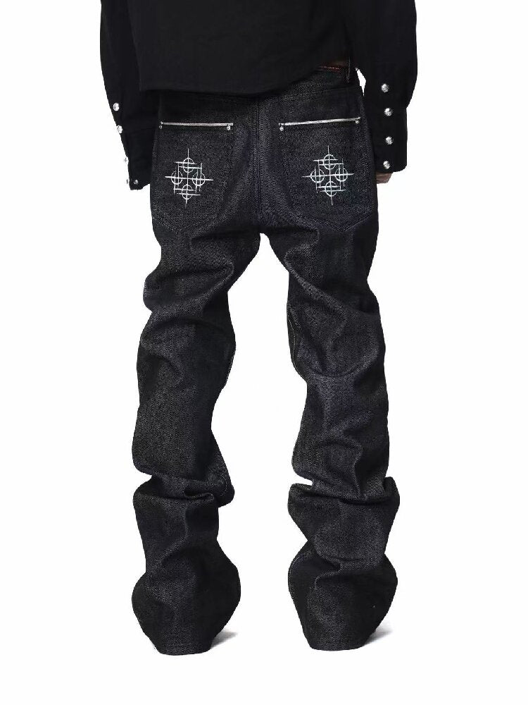 Raw Denim Bootcut Stacking Jeans【s0000018204】