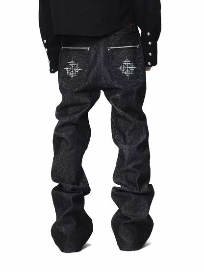 Raw Denim Bootcut Stacking Jeans【s0000018204】