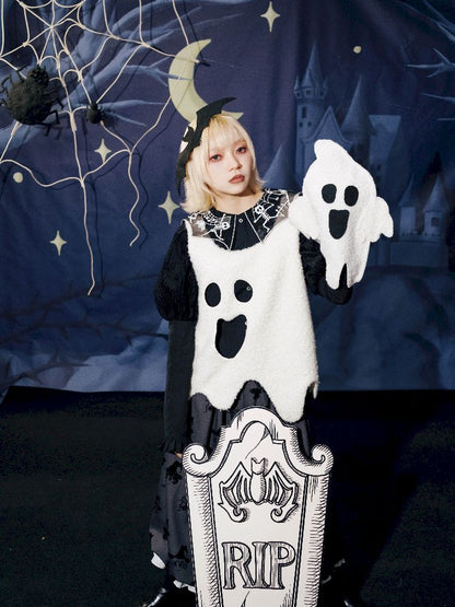 Ghost Ghostface Cutout Vest【s0000011562】