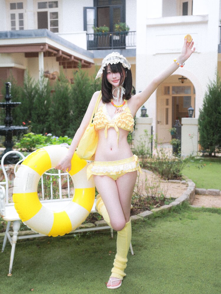 Heart-Shaped Polka Dot Bikini【s0000017521】