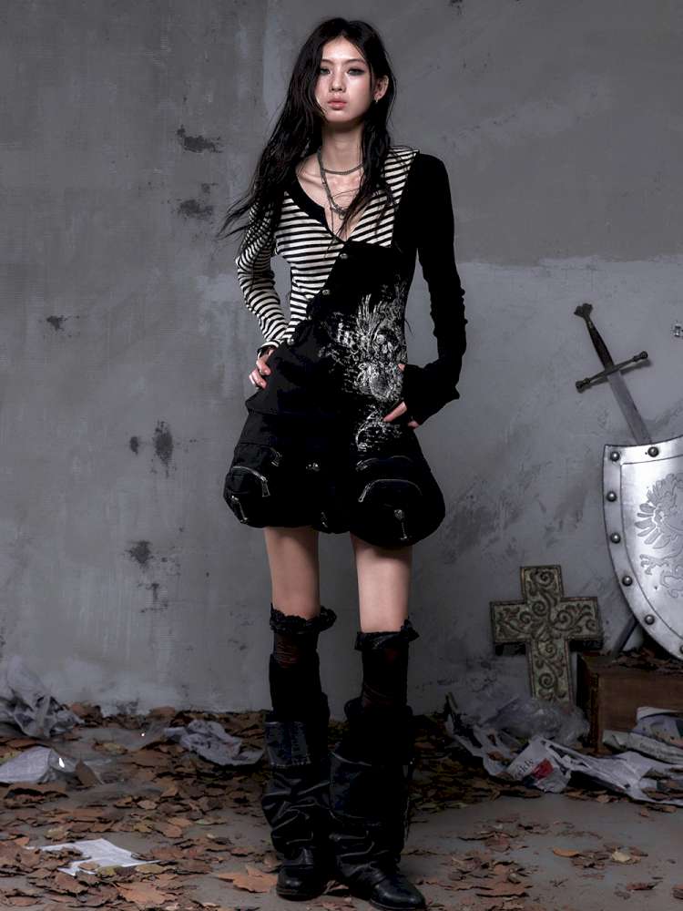 Five-Pointed Star Knit Base Top【s0000014655】