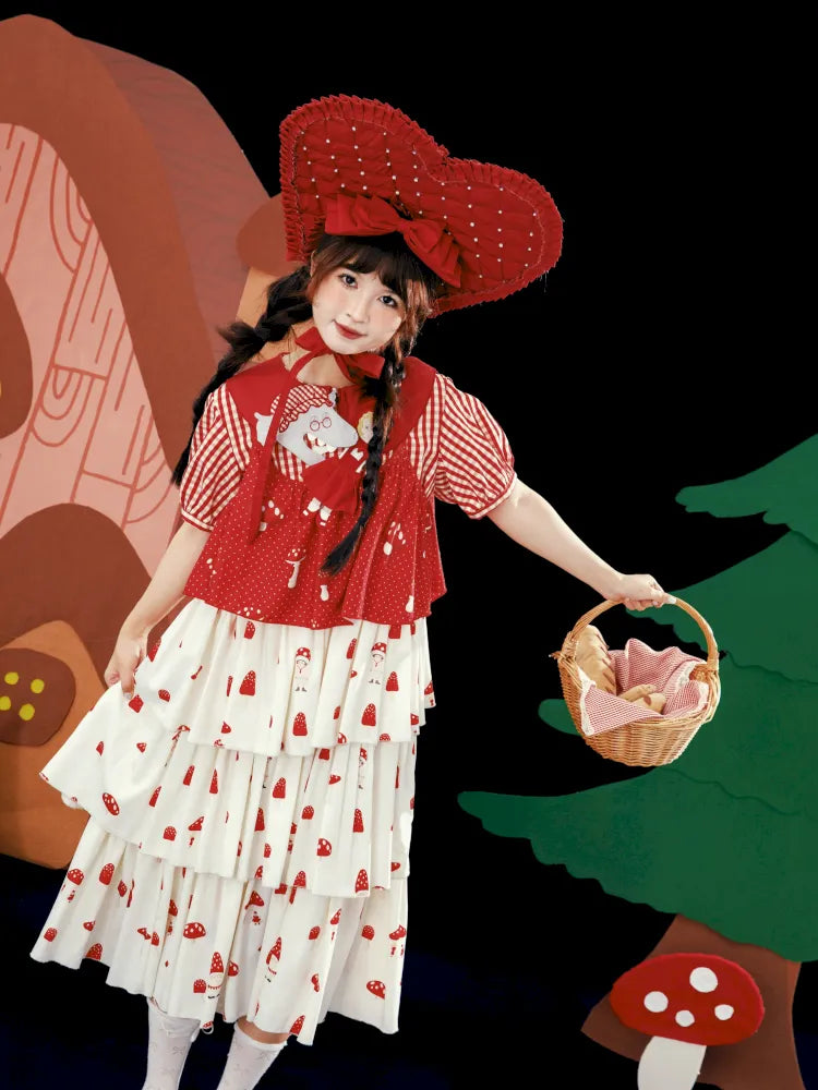 Multi-Layer Strapless Dress【s0000013933】