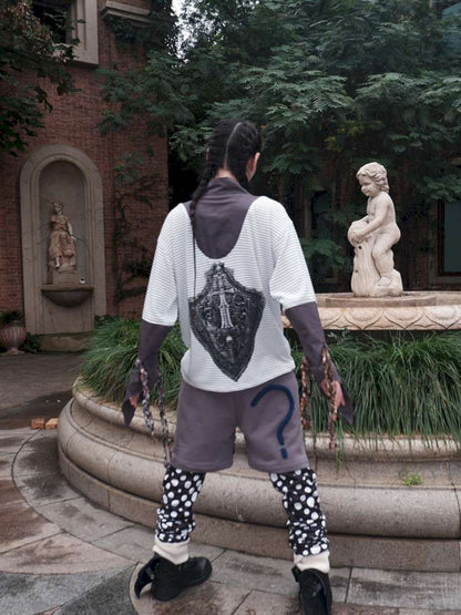 Polka Dot Fake Two Piece Trousers【s0000015151】