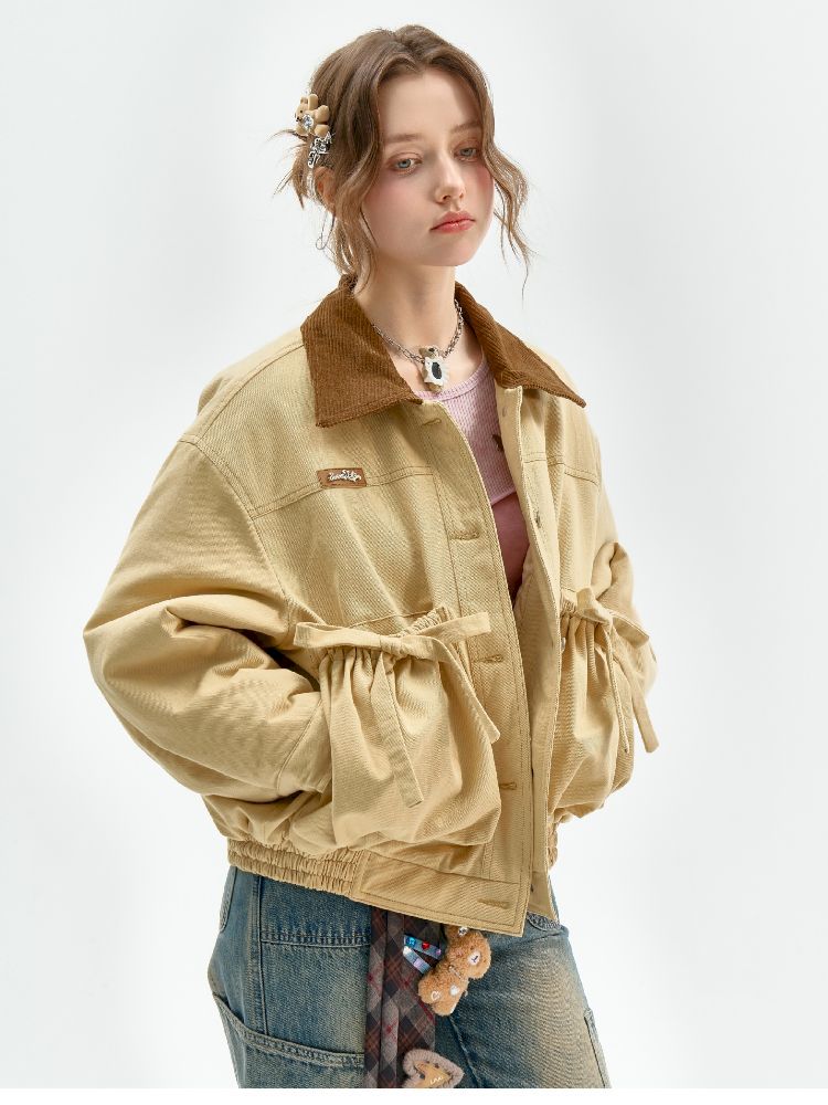 Corduroy Sandwich Cotton Barnstormer Jacket【s0000011512】