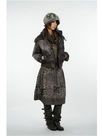 Mysterious Pattern Down Jacket【s0000018079】
