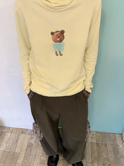 Patchwork Bud Green Cargo Pants【s0000015850】