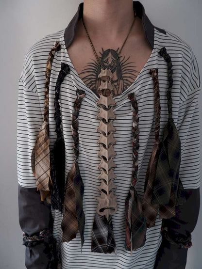 Symbiotic Bones Skeleton Necklace【s0000015153】