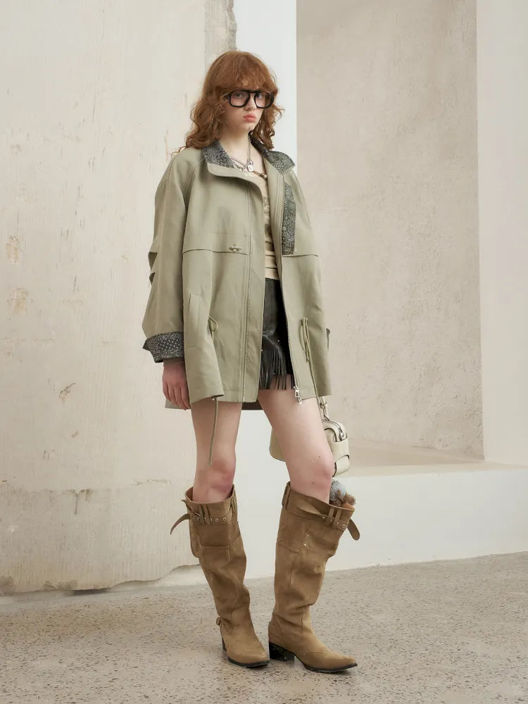 Mid-Length Trench Coat【s0000014078】