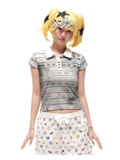 Dirty Polo Shirt【s0000012583】