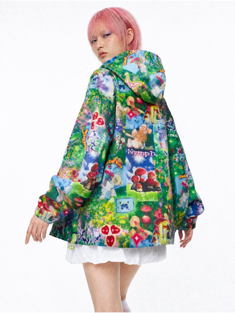 Teflon Dream Forest Print Jacket【s0000017850】