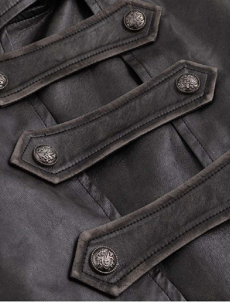 Vintage Belt Cavalry Cape Jacket【s0000018520】