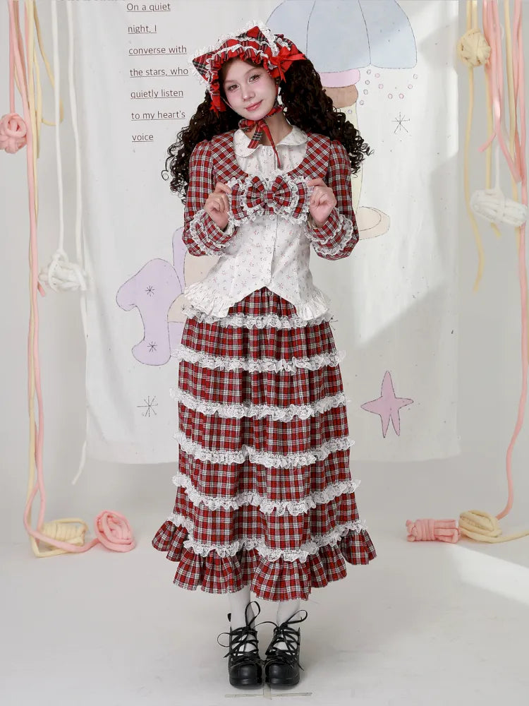 Girly Bow Long-Sleeve Jacket【s0000014104】