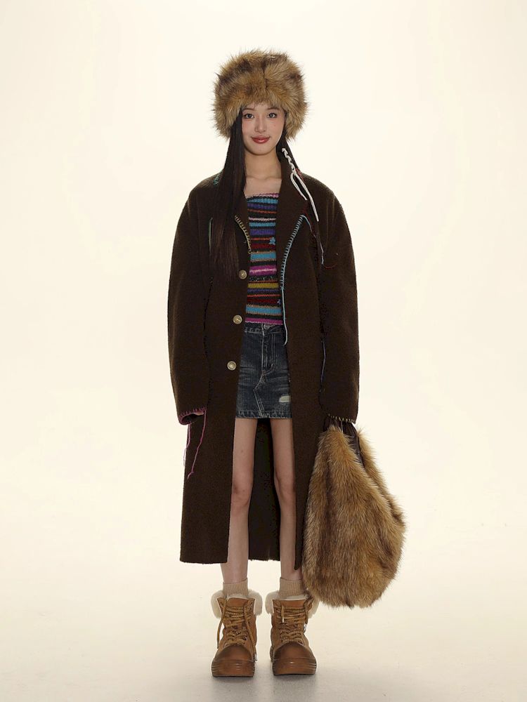 One shoulder Slim pullover sweater【s0000006012】