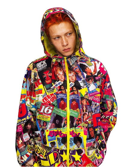Teflon Three Proof Retro Printed Jacket【s0000017848】
