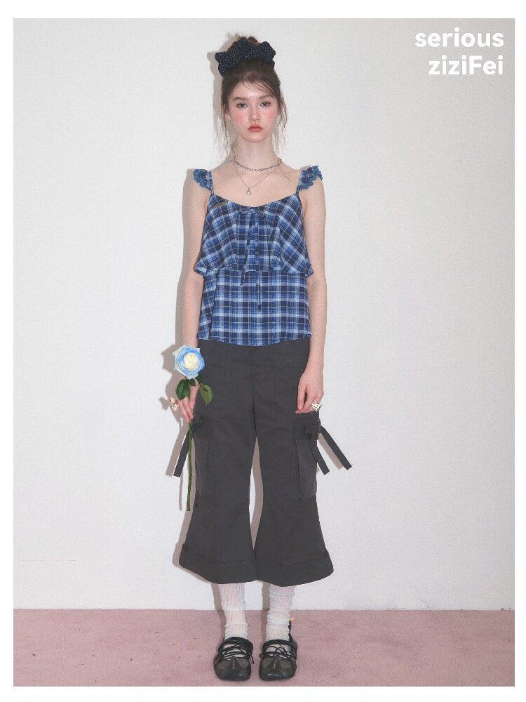 High-Waist Slimming Flared Pants【s0000017669】