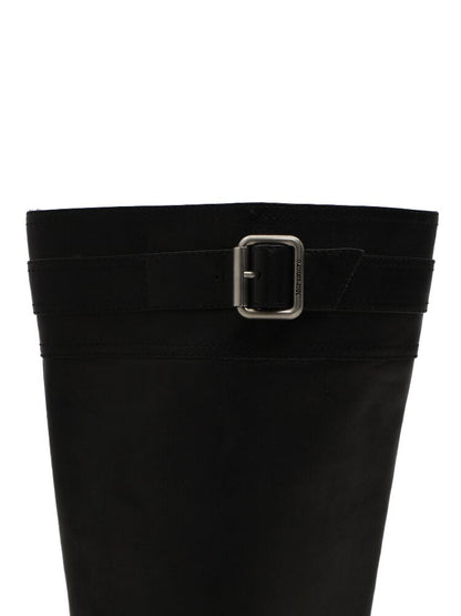 Oil Wax Cowhide Butterfly Boots【s0000016081】