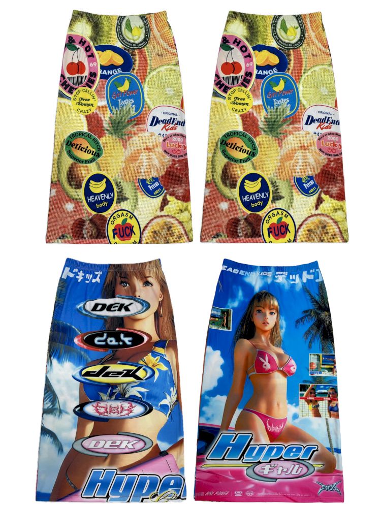 Stretch Casual Halter Long Skirt【s0000012465】