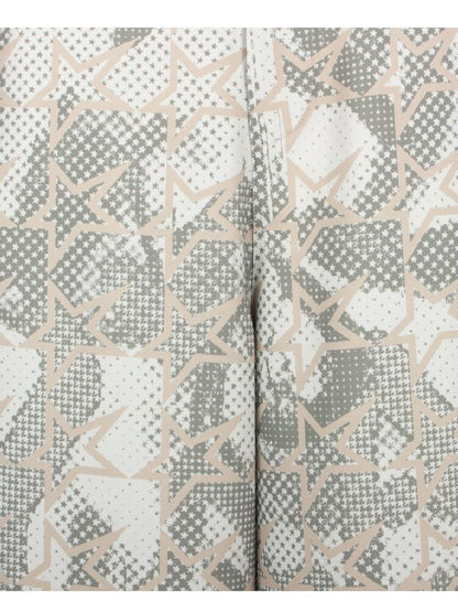 Vintage Graffiti Stars Print Pants【s0000018058】